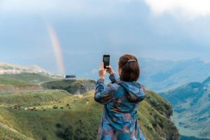 tips memfoto pelangi